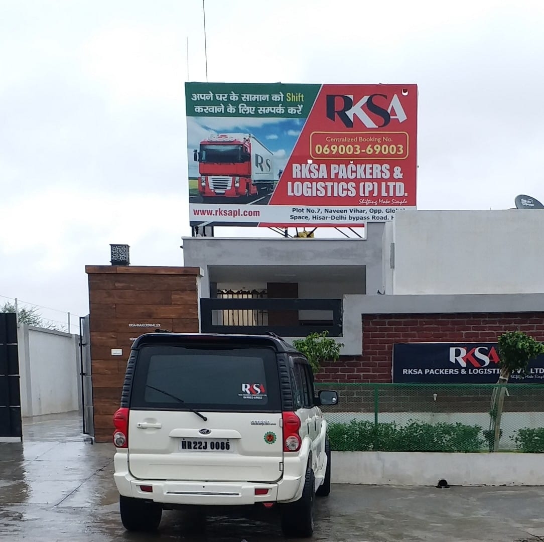 RKSA Packers and Logistics Company office address and vehicle